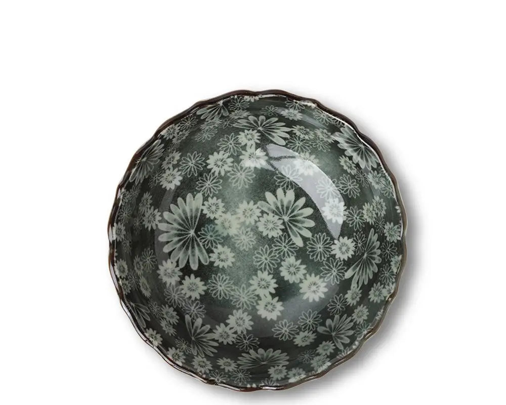 Antique Green Bowl Set of 4