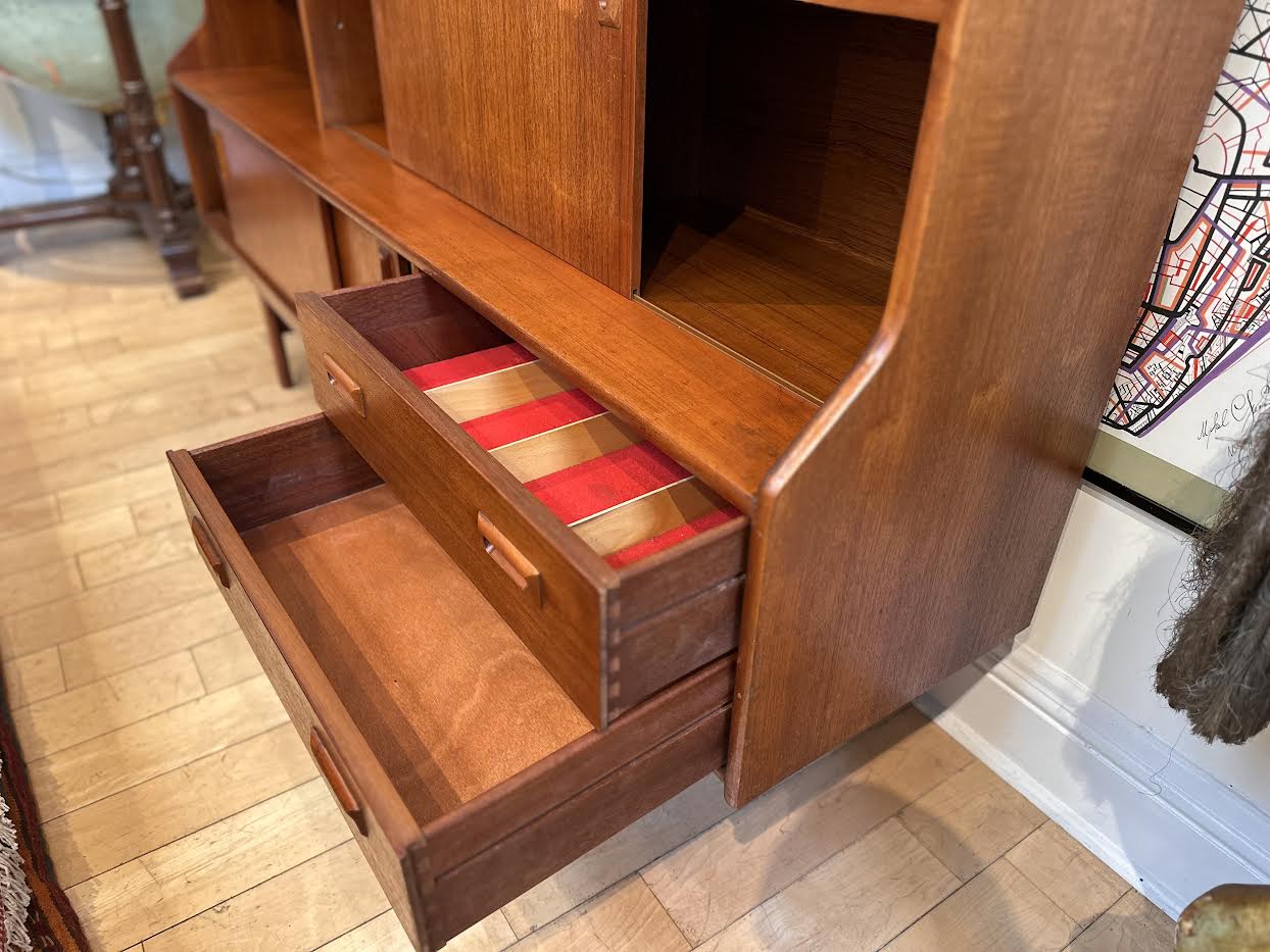 Midcentury British Teak Credenza