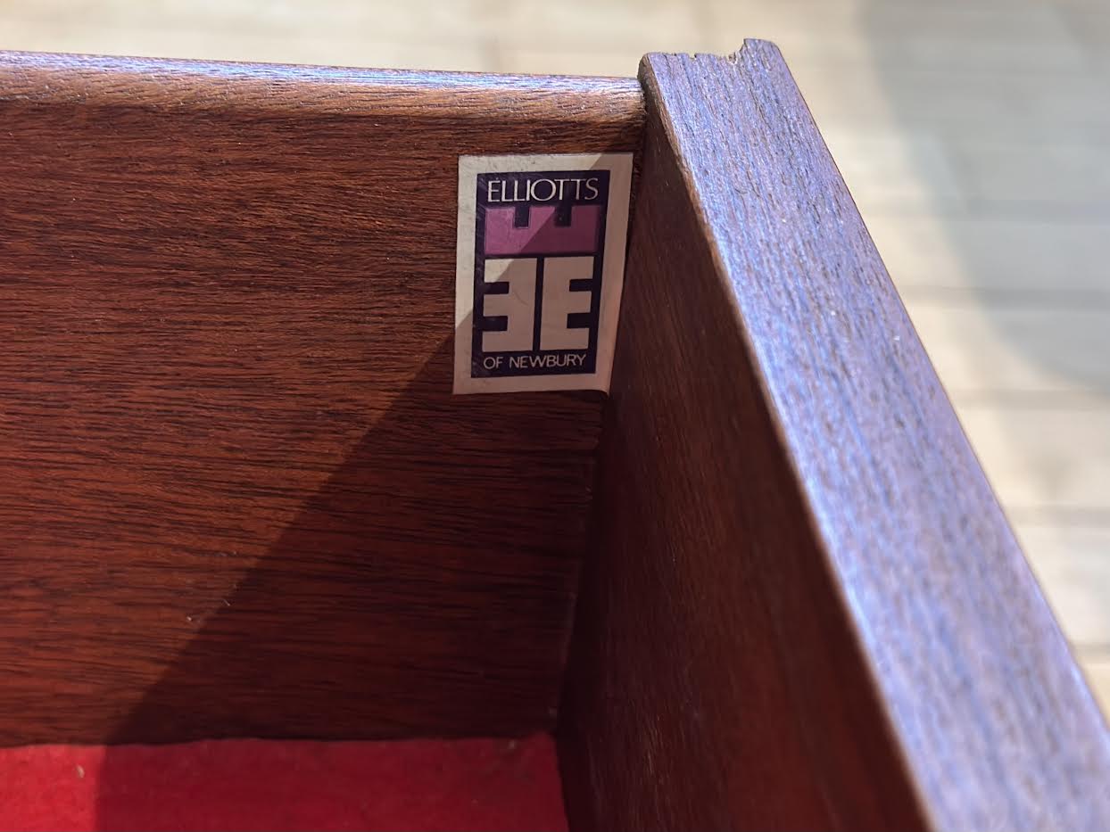 Midcentury British Teak Credenza