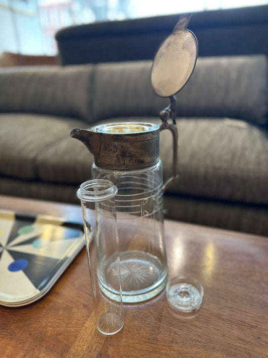 Antique Pitcher with Chiller (Slight Crack)