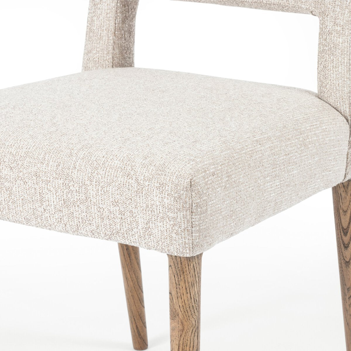 Cutout Chair with Oak Legs