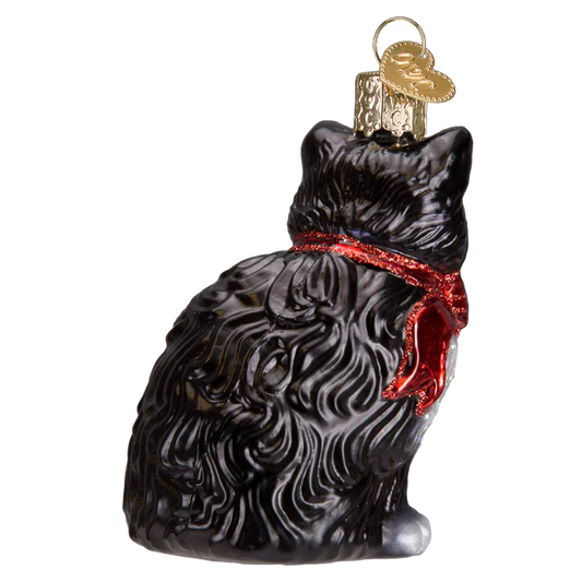 Tuxedo Kitty Ornament