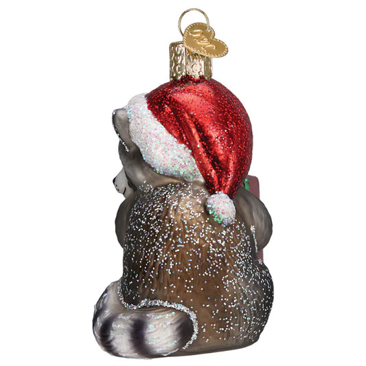 X-mas Bandit Raccoon Ornament