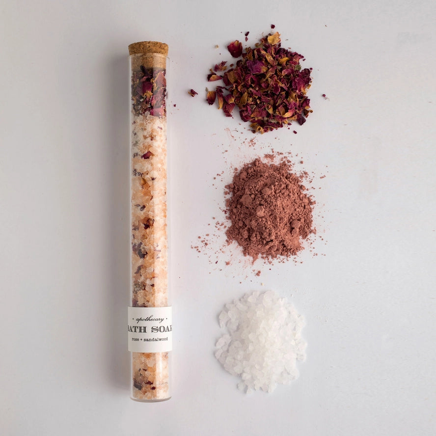 2oz Rose Sandalwood Bath Soak