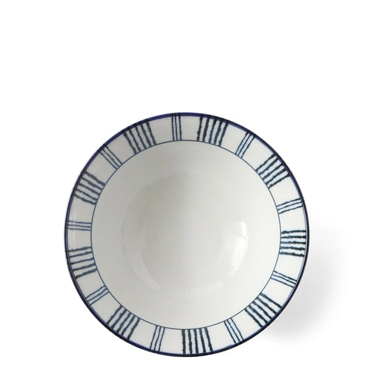 Blue & White Bowl 7"