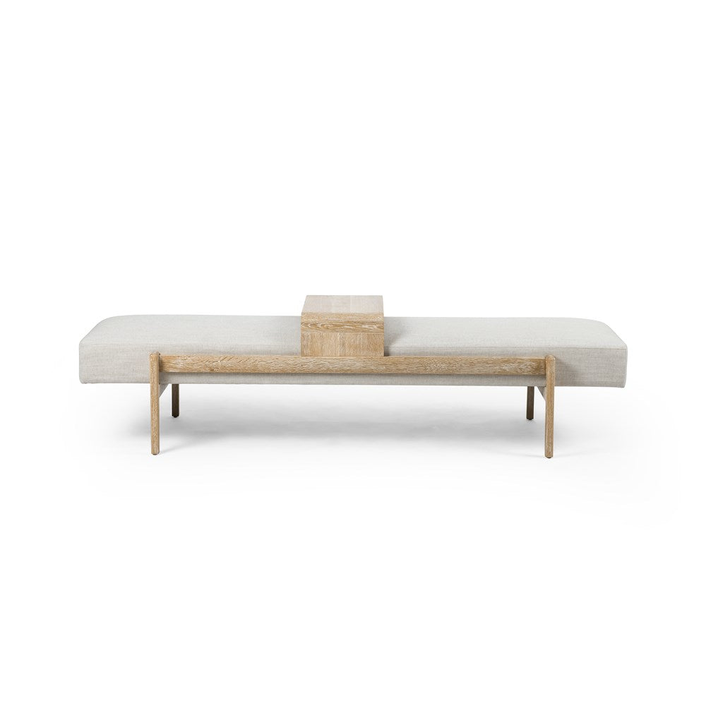 Modern Bench with Slider Table