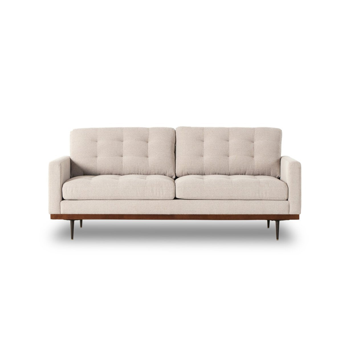 Tufted Leather Sofa