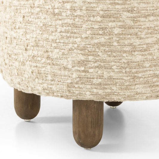 ANISTON OTTOMAN: Solema Cream