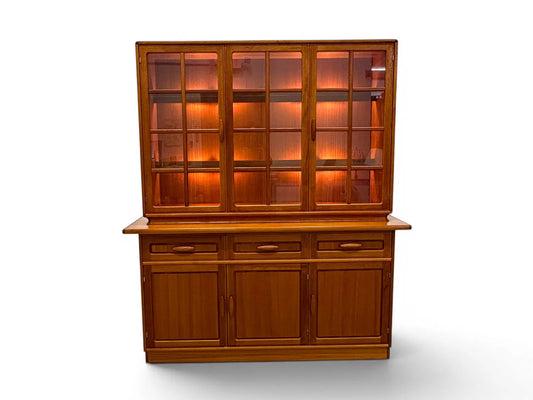 Dyrlund Danish Modern Sideboard With Hutch