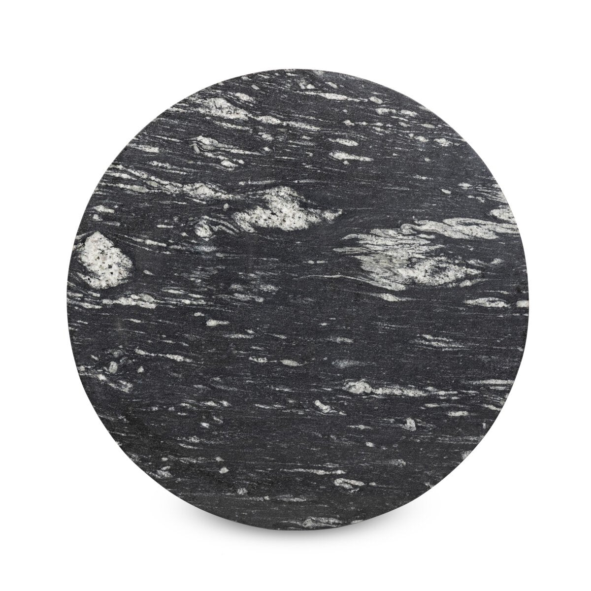 Round Marble Coffee Table with Semi Sphere Base