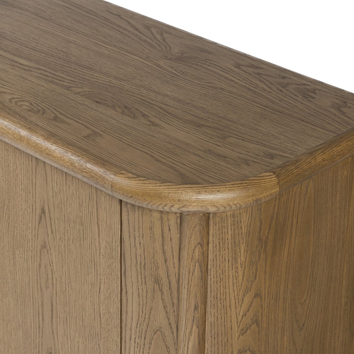 Amber Oak Rounded Sideboard