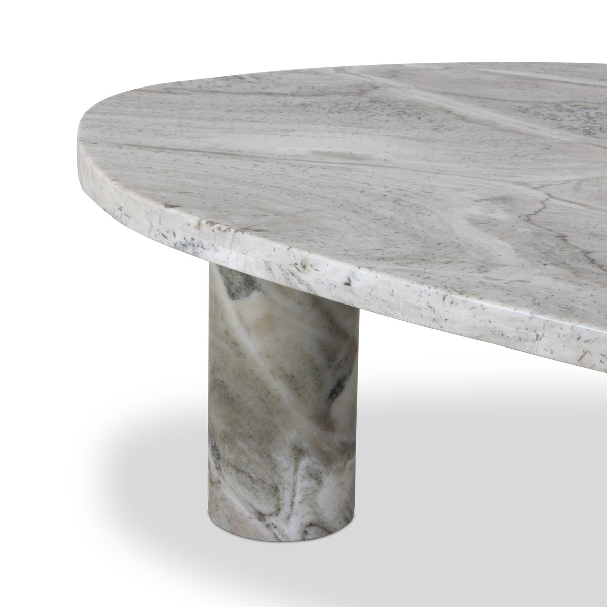 Small Dark Marble Coffee Table