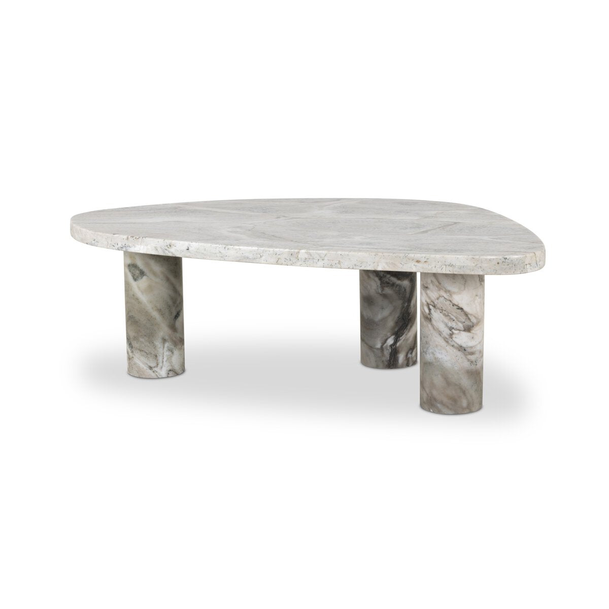 Small Dark Marble Coffee Table