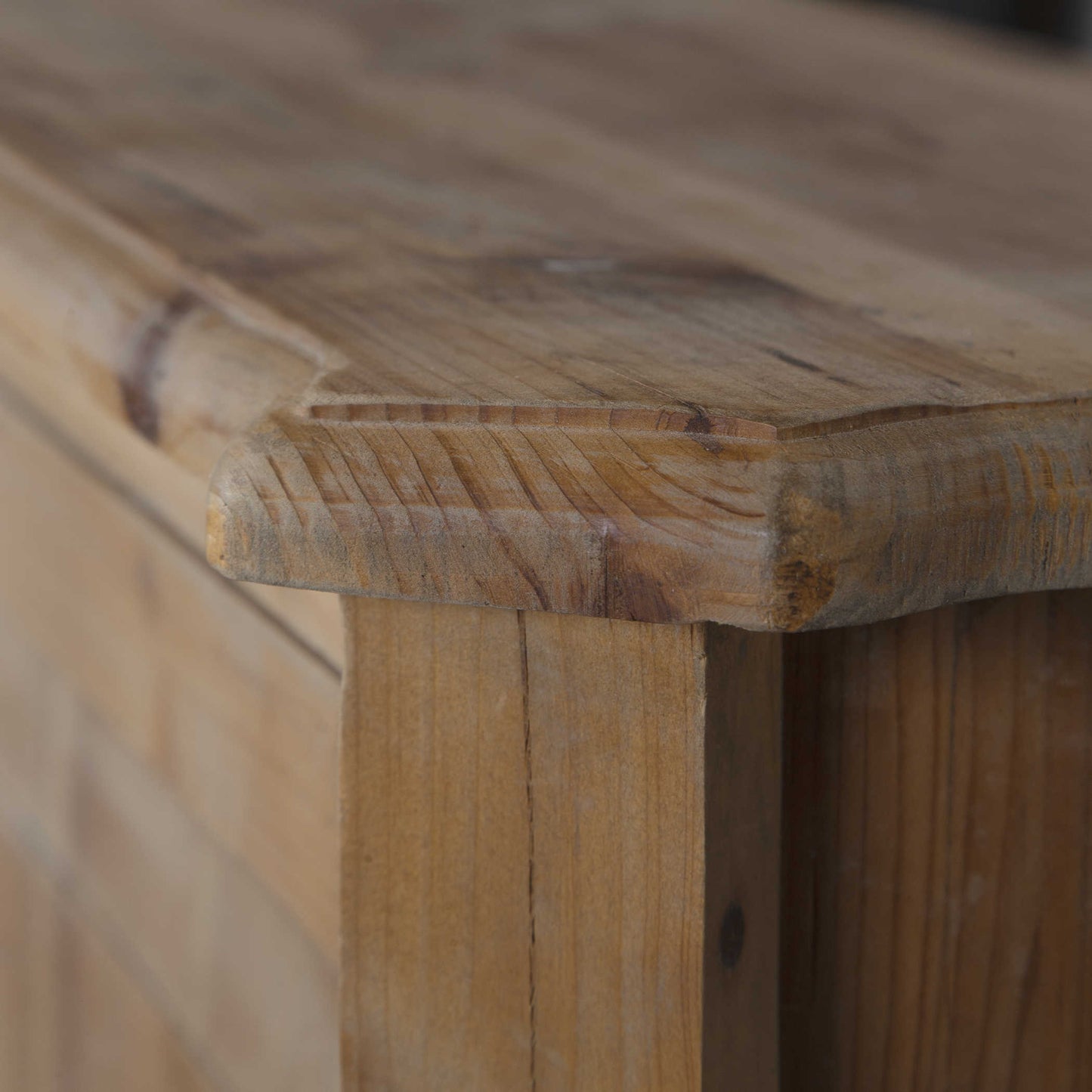 Reclaimed Fir Wood Two Door Cabinet