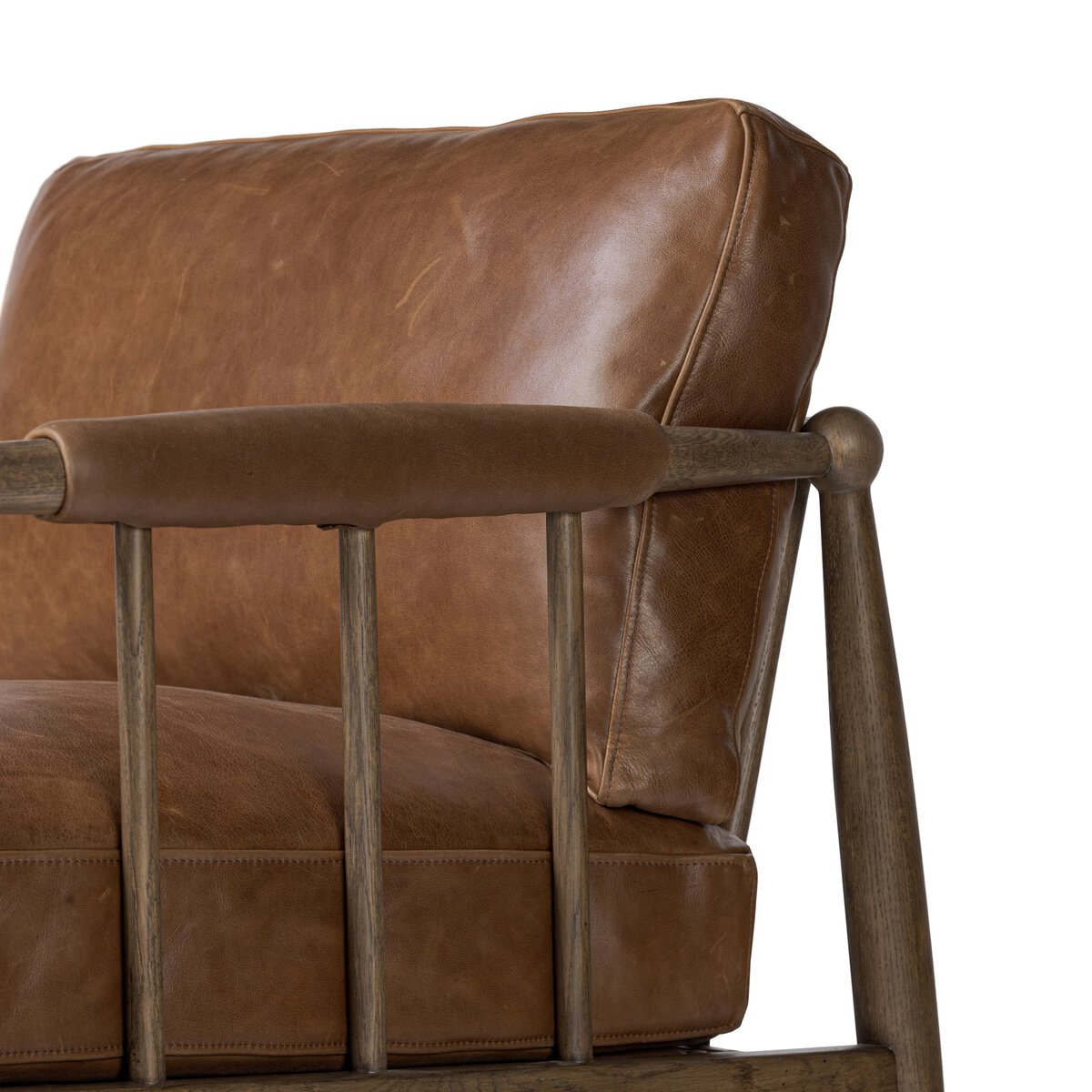 Spindle Frame Chair with Arm Wraps