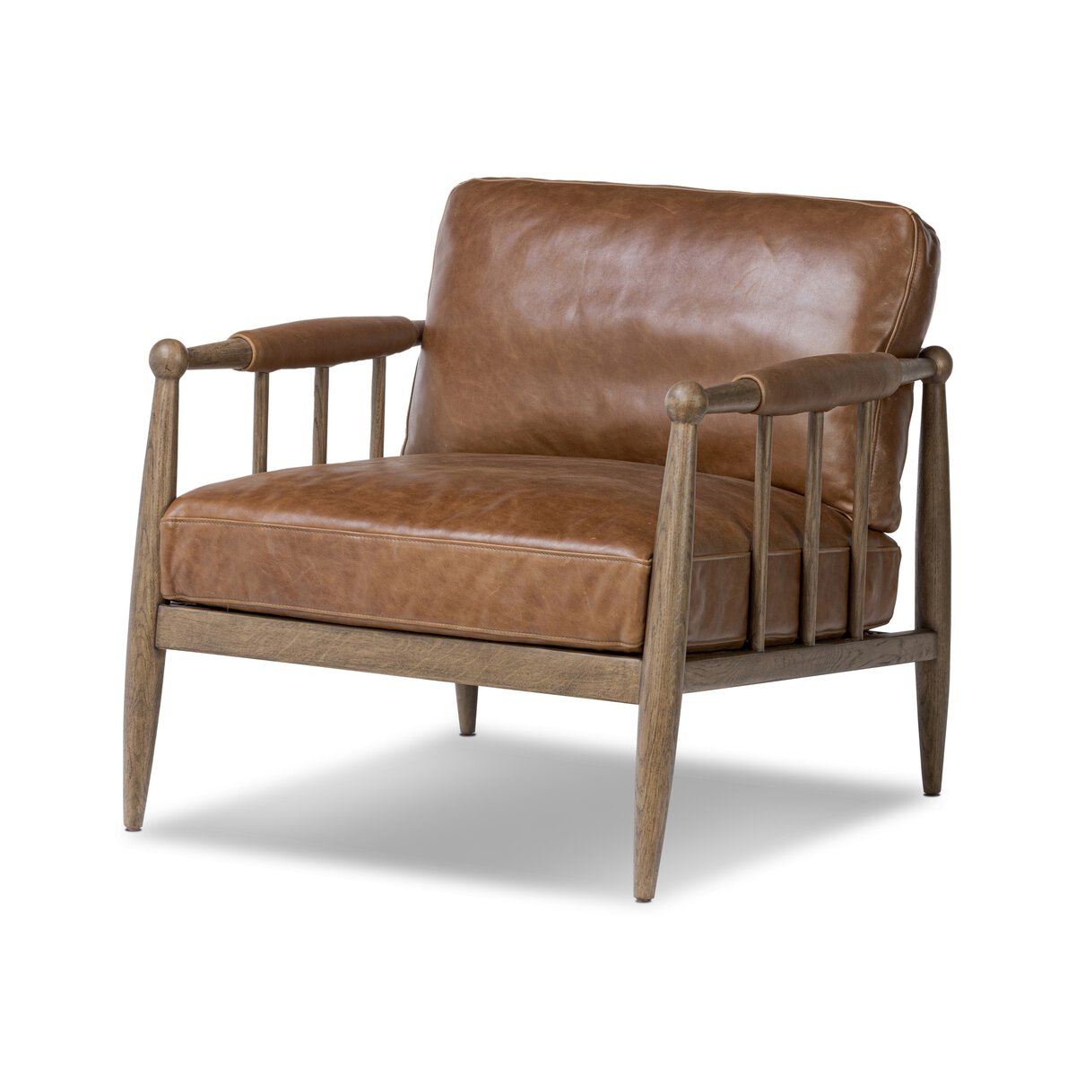 Spindle Frame Chair with Arm Wraps
