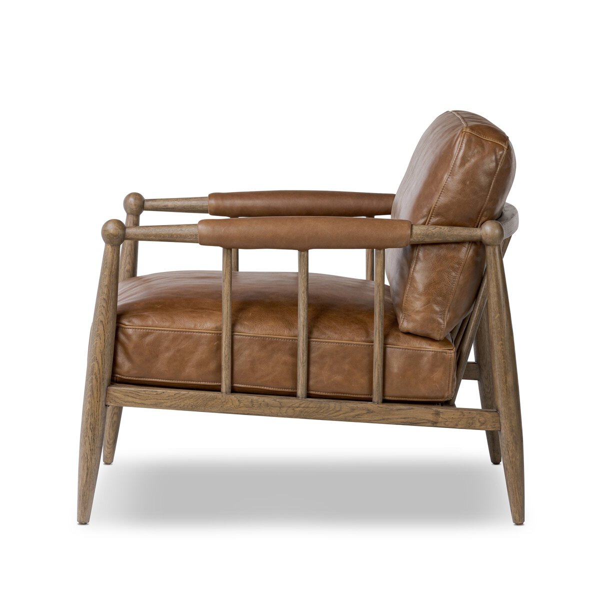 Spindle Frame Chair with Arm Wraps