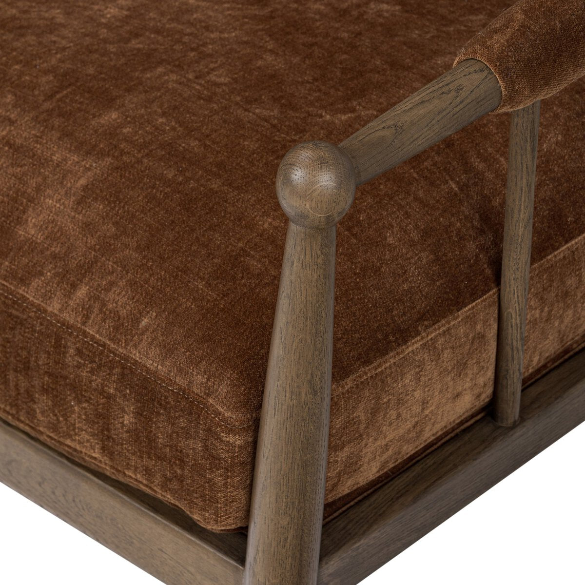 Spindle Frame Chair with Arm Wraps