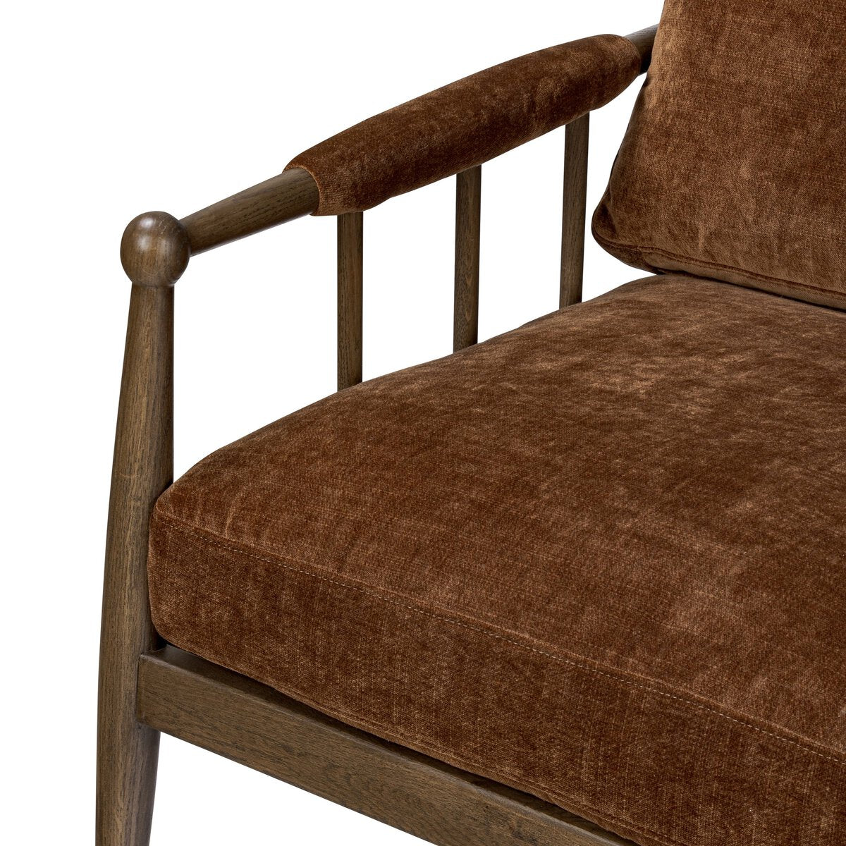 Spindle Frame Chair with Arm Wraps