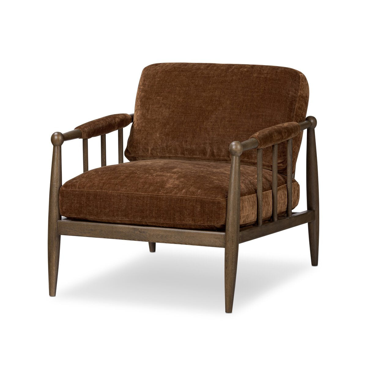 Spindle Frame Chair with Arm Wraps
