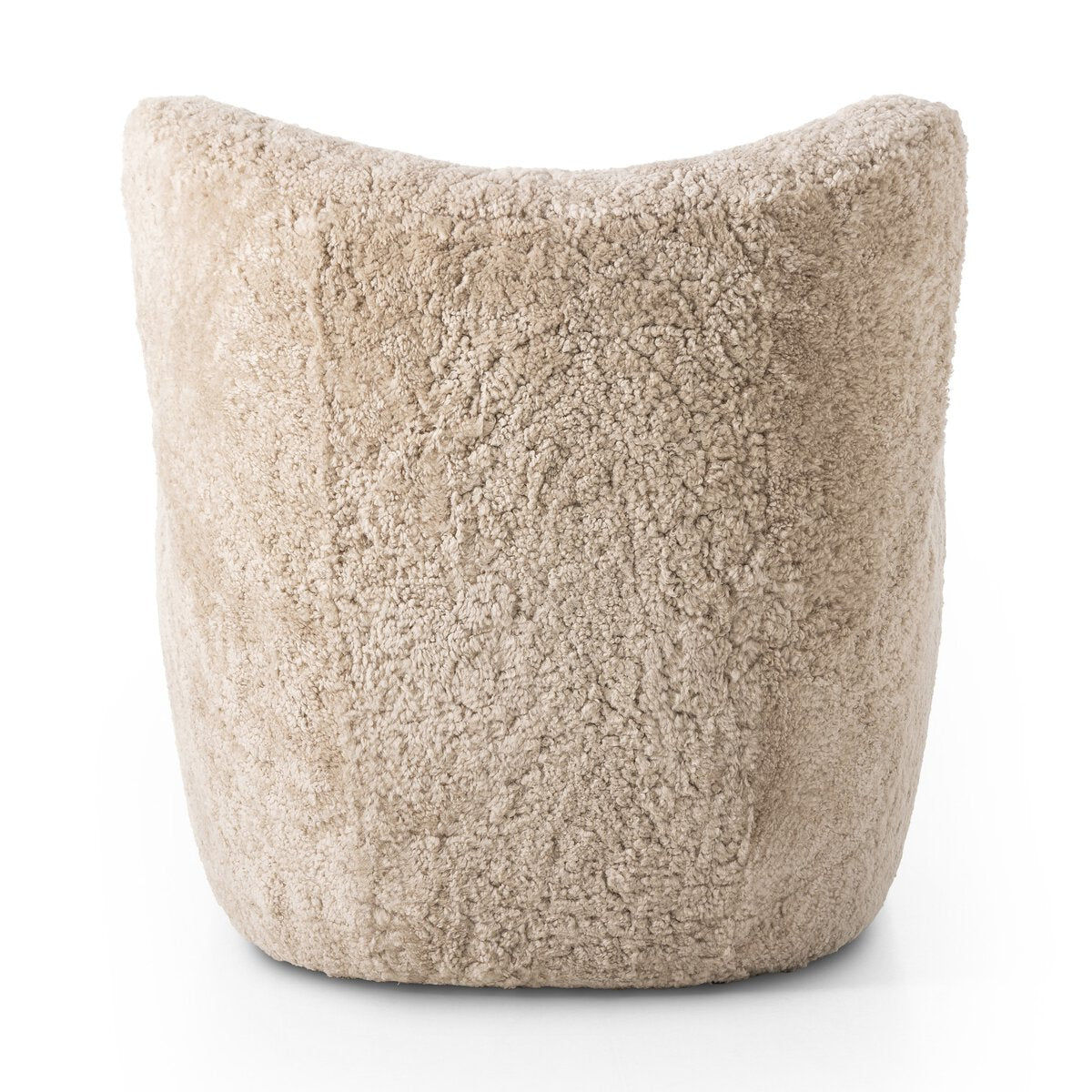 Shearling Wingback Chair