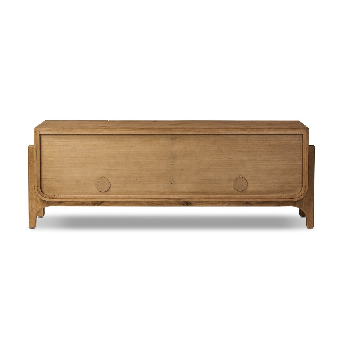 Oak Cradle Base Console