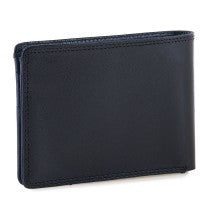 Jeans Wallet with Window-Black and Blue