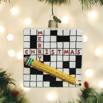 Crossword Ornament