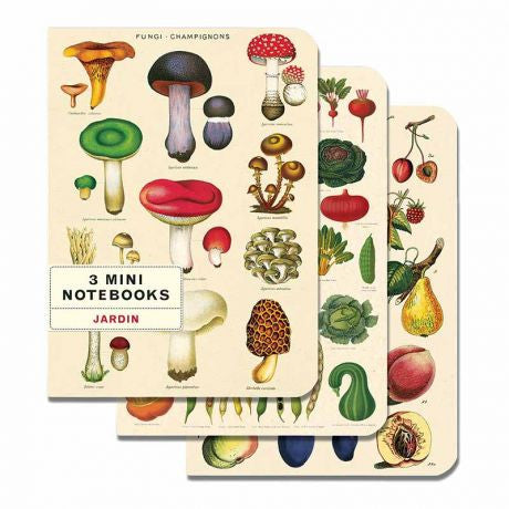 Le Jardin Set of 3 Mini Notebooks