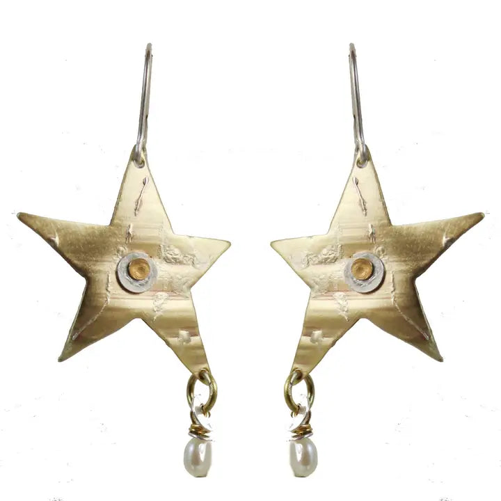 Confetti Star Earrings