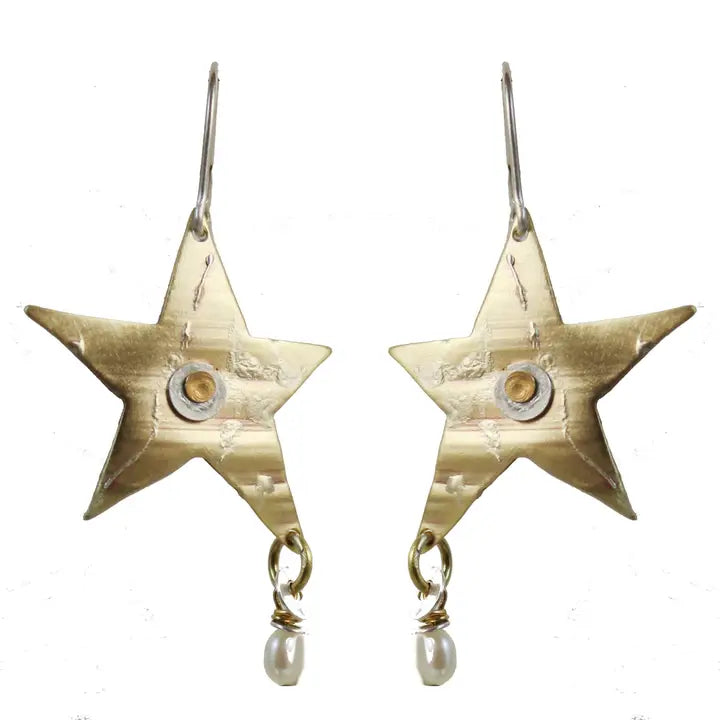Confetti Star Earrings