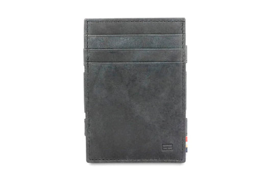 Brushed Black Essenziale Magic Wallet