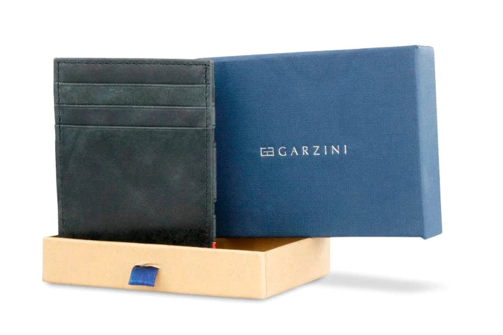Essenziale Magic Wallet in Brushed Black