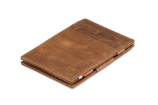 Brushed Brown Essenziale Magic Wallet