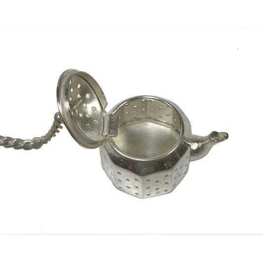Silver Plate Tea Kettle Steeper