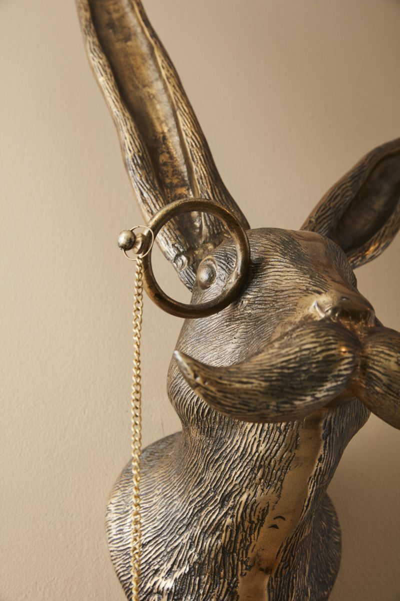 Bunny with Monocole Wall Mount