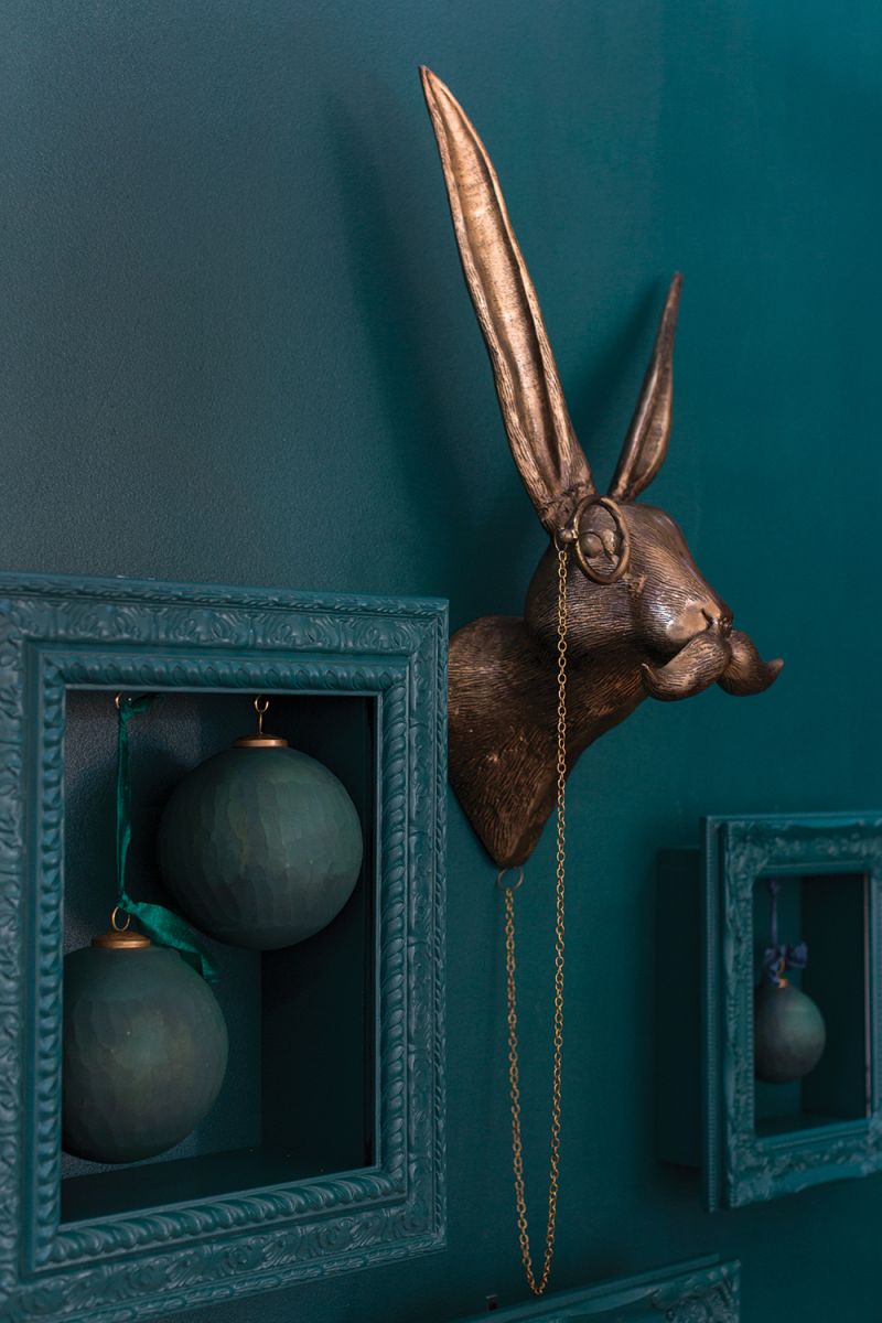 Bunny with Monocole Wall Mount