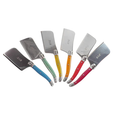 Cleaver Cheese Knife- Assorted Colors (Individual)