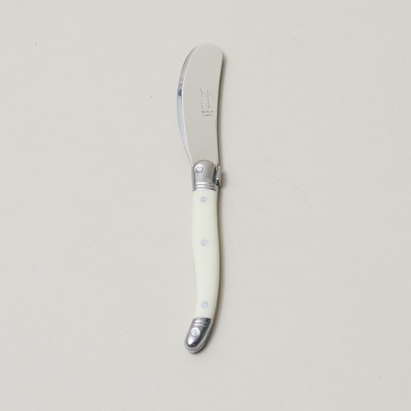 Ivory Rounded Edge Soft Cheese Knife