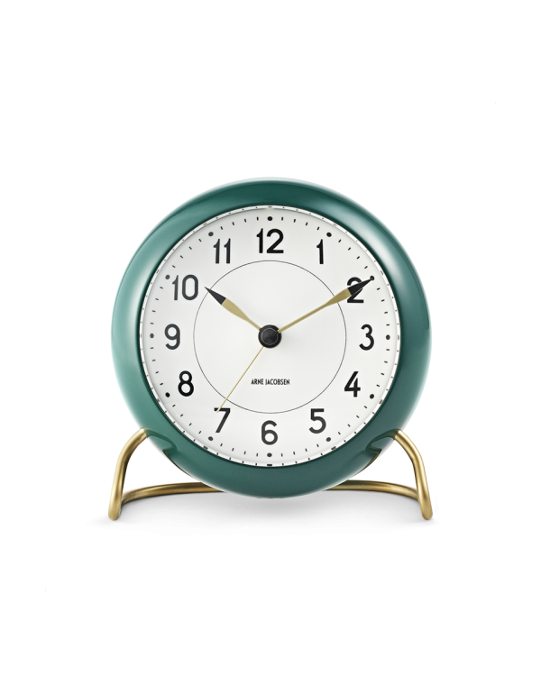 Racing Green Station Alarm Clock