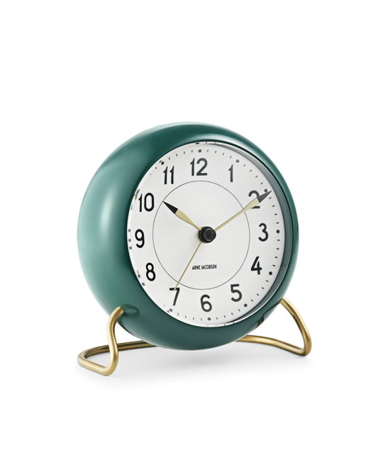 Racing Green Station Alarm Clock