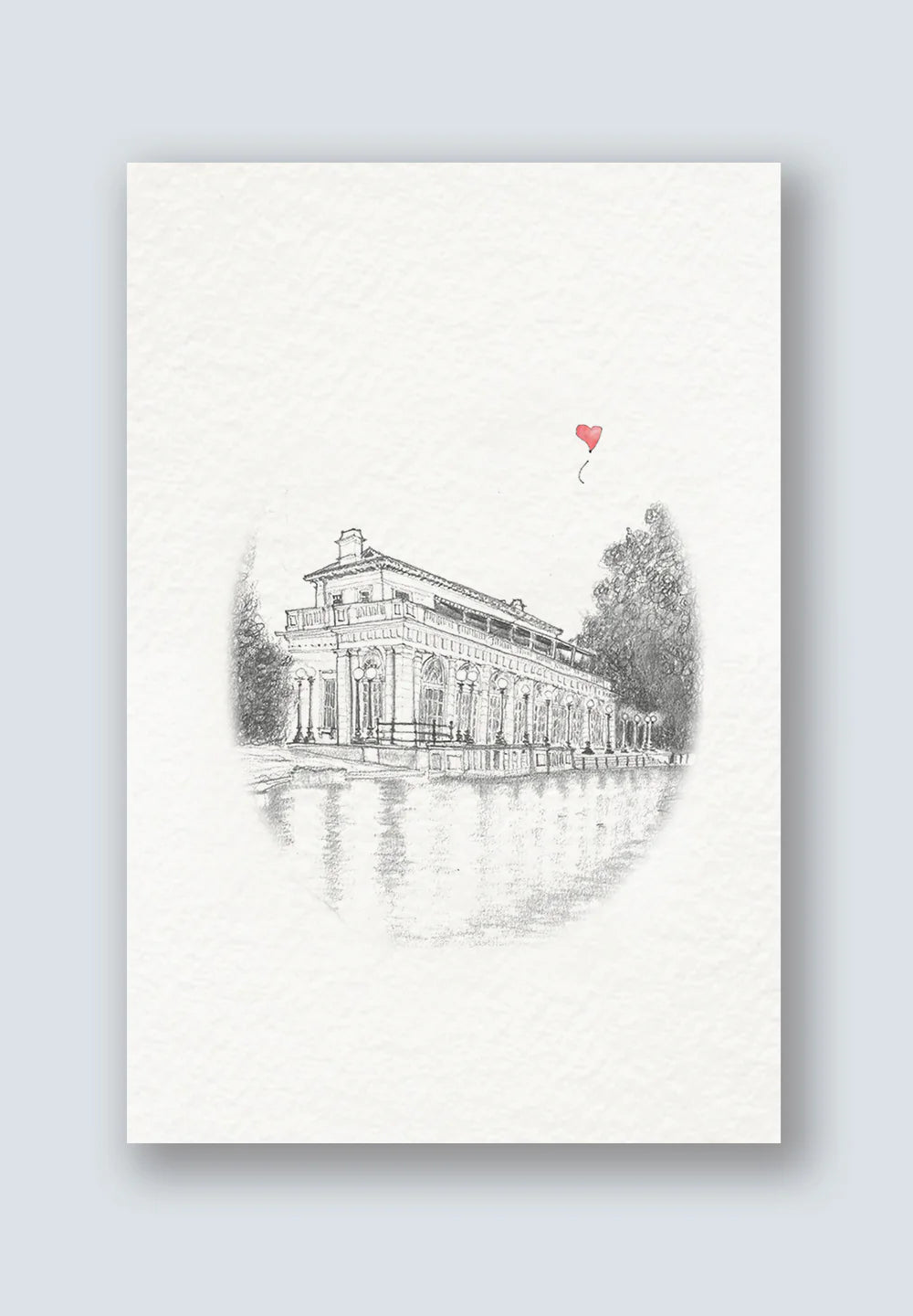 Brooklyn Boathouse Greeting Card