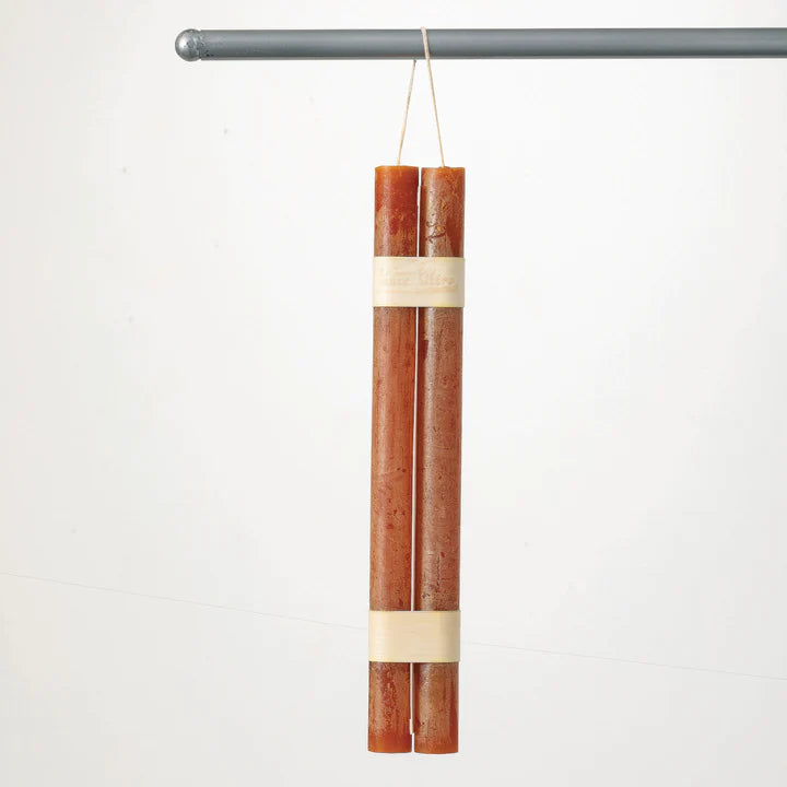 Caramel Pair of Hanging Tapers