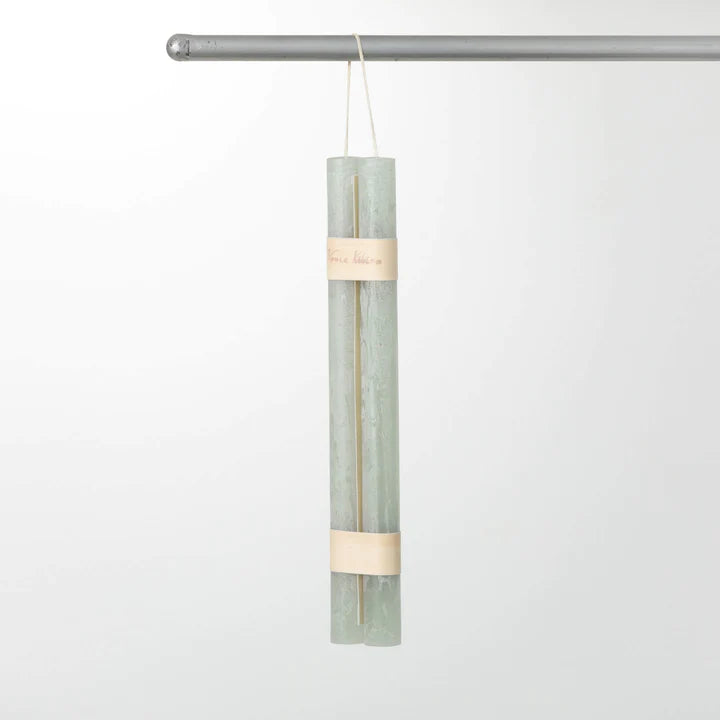 Sage Green Pair of Hanging Tapers