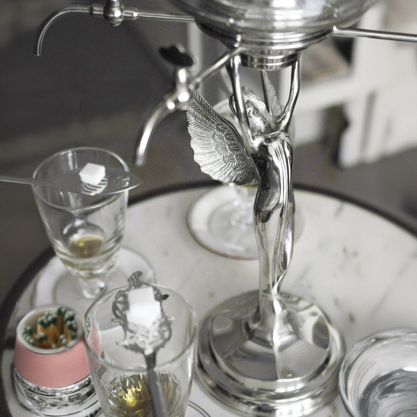 Lady Absinthe Fountain 4 Spout Fountain