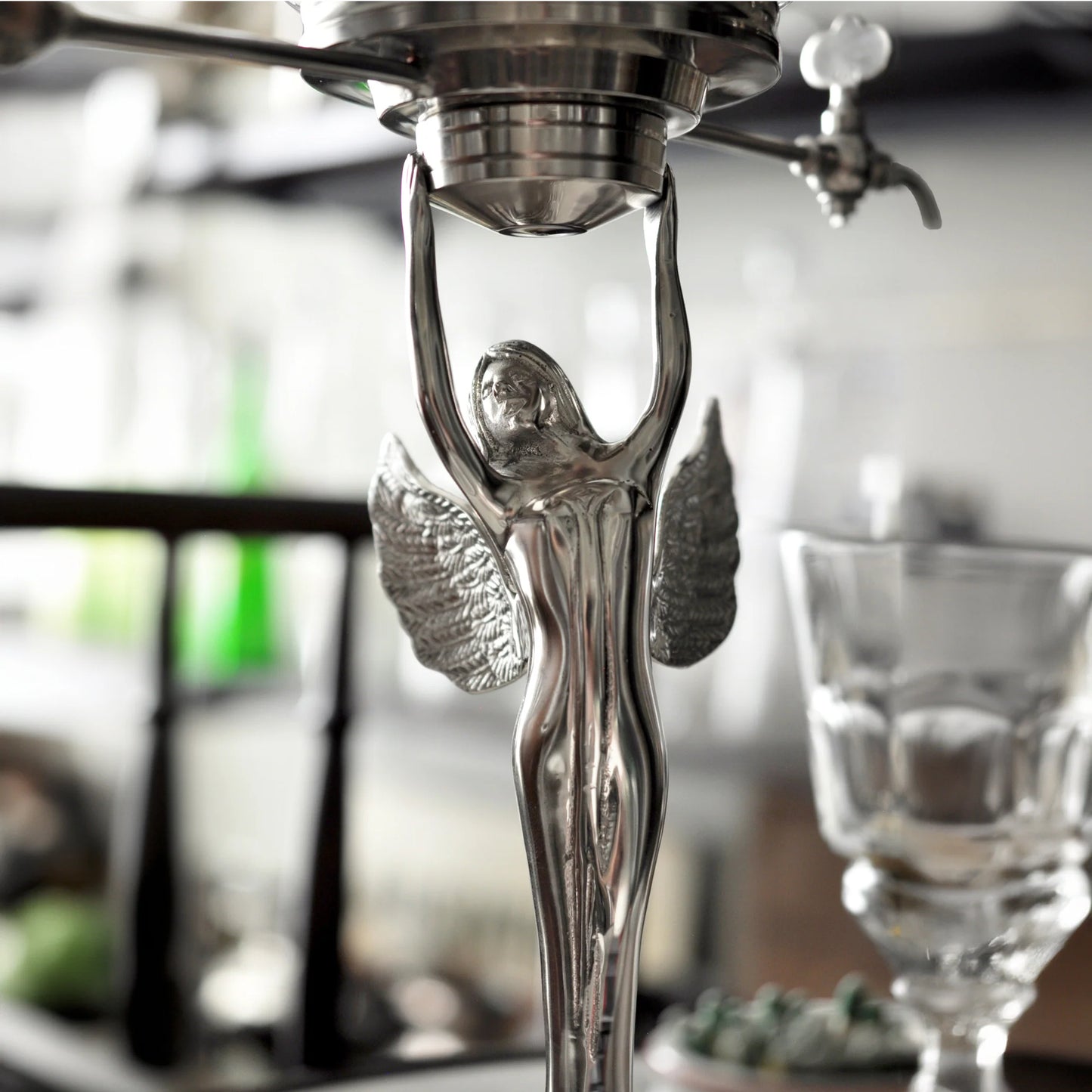 Winged Lady Absinthe 2 Spout Fountain