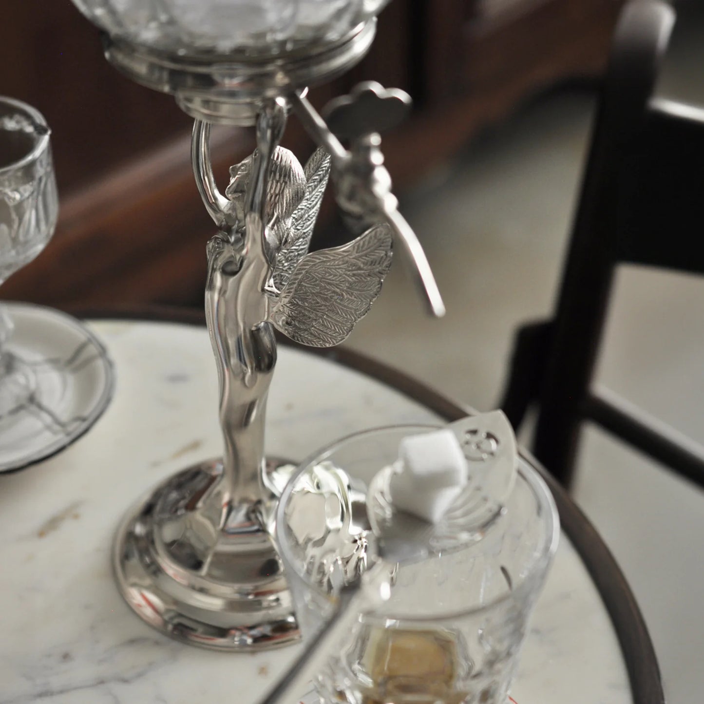 Winged Lady Absinthe 2 Spout Fountain