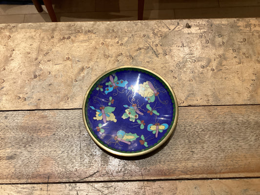 Small Round Cloisonne Dish