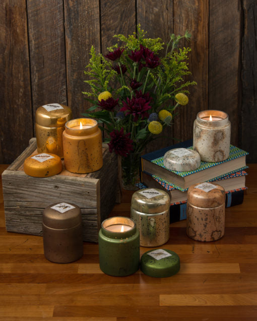Grapefruit Pine Mountain Fire Pot Candle