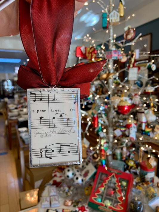 Partridge in a Pear Tree Ornament